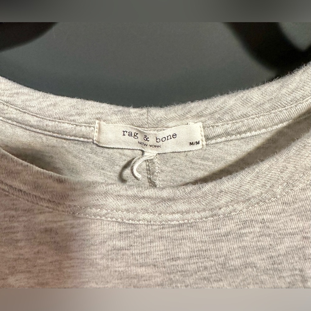 Rag & Bone Sadie Muscle Tank - Heather Grey - Picture 4 of 9